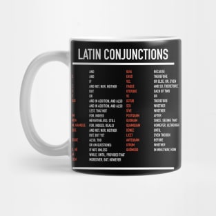 Latin Conjunctions Mug